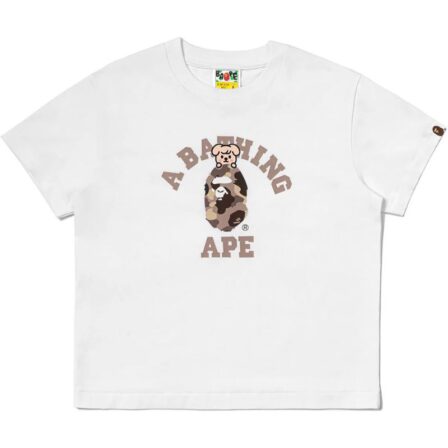Bape Puppym College White