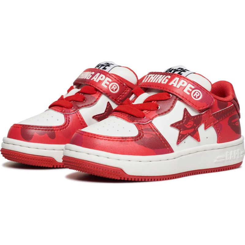 Bape Sta Red Sneakers