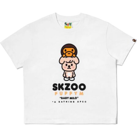 Bape Wolf Chan Baby Milo White