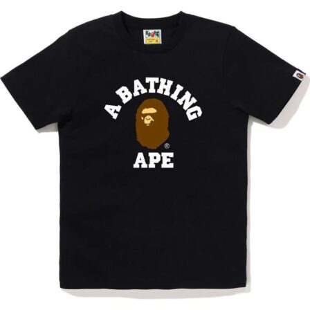 College Tee Ladies Black