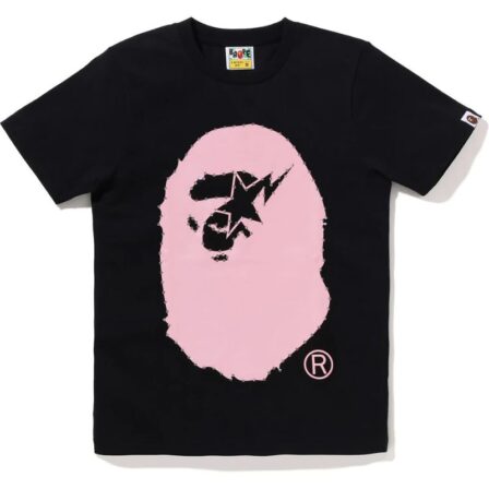 Crystal Stone Ape Head Pink