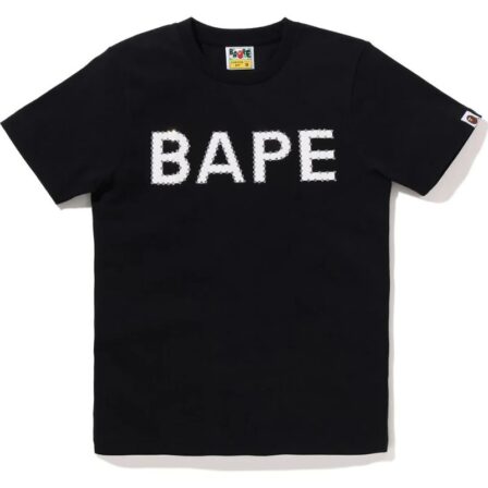 Crystal Stone Bape Black Tee