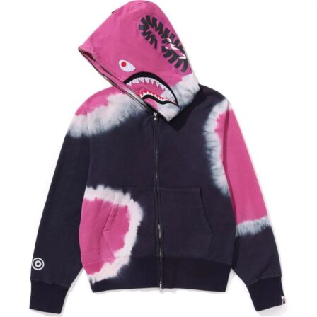 Hand Dye Shark Multi Hoodie