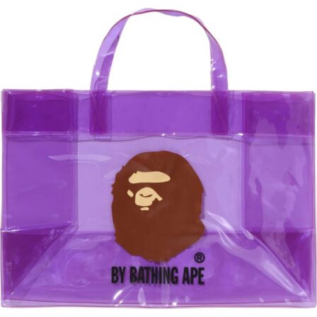 Purple Clear Bag