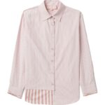 bapy pink stripes shirt