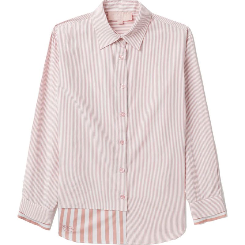 bapy pink stripes shirt