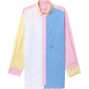 Bapy Color Block Shirt Ladies Multi