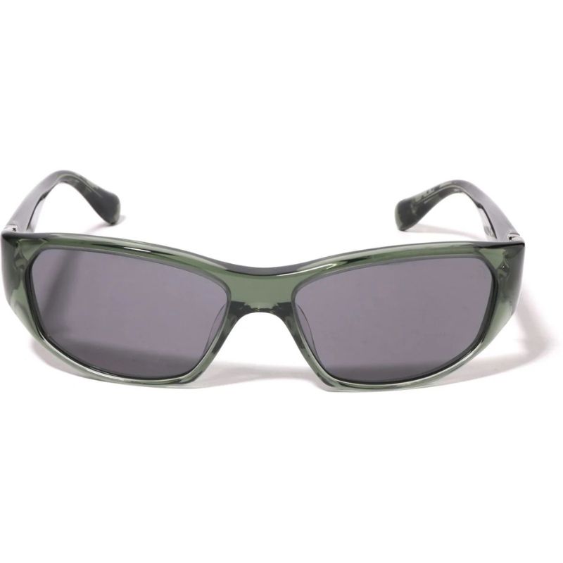 bape sunglasses green