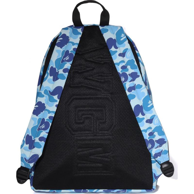 shark backpack blue