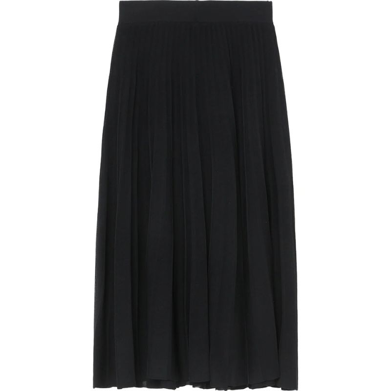 bapy knit skirt black